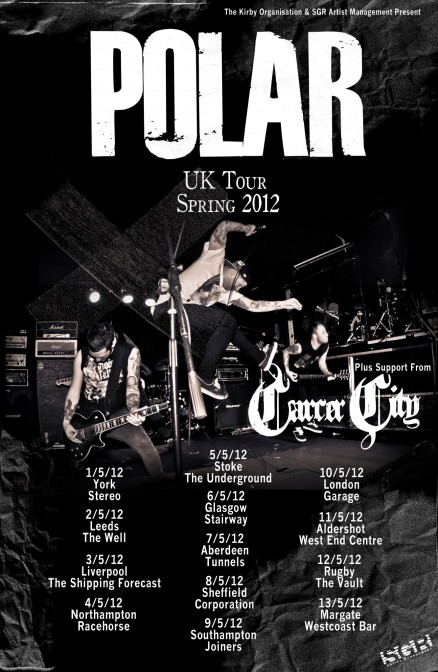 Polar UK Tour 2012 Poster