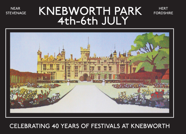 Knebworth Park 40 Year Celebration 2014 Advert