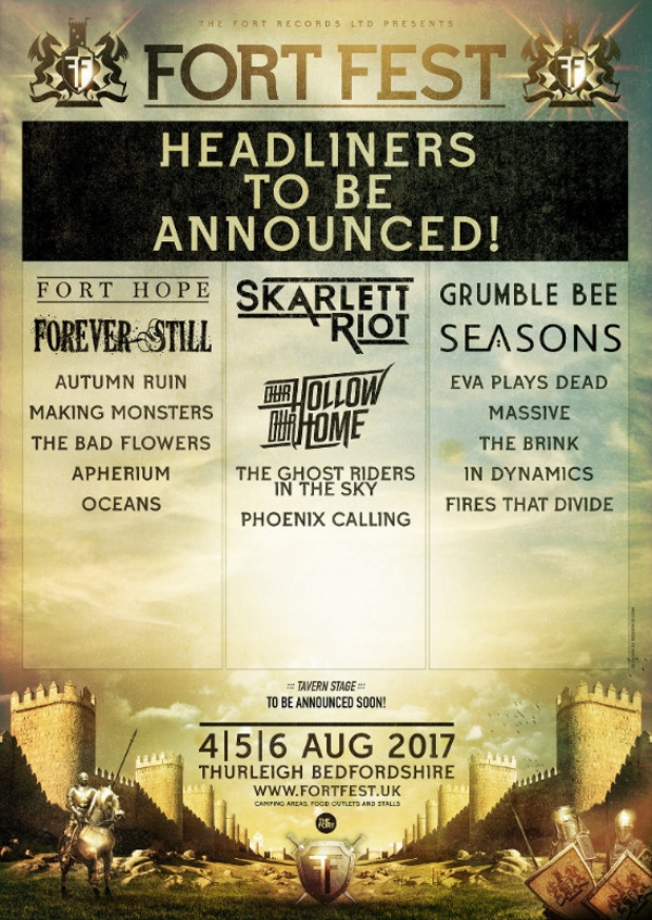 Fort Fest 2017 Lineup First Poster