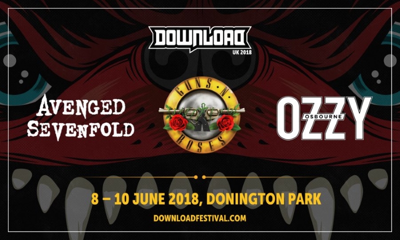 Download Festival 2018 UK First Poster