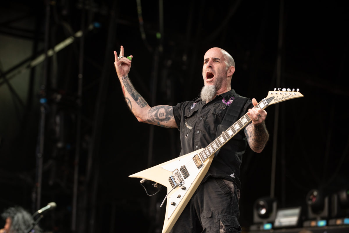 Scott Ian of Anthrax - Bloodstock Open Air Festival 2019 by Matt Higgs