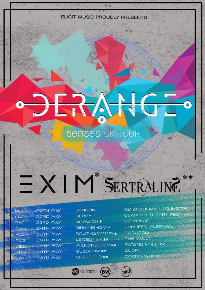 Sertraline Derange UK Tour Poster May 2020